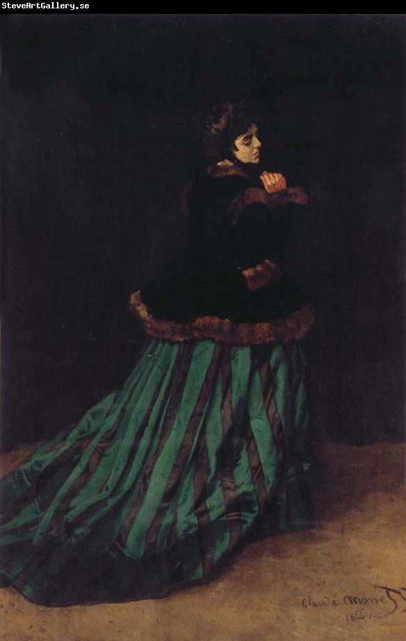 Claude Monet Camille or The Woman with a Green Dress